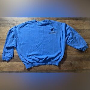 EUC Playboy sweatshirt blue size Small PacSun